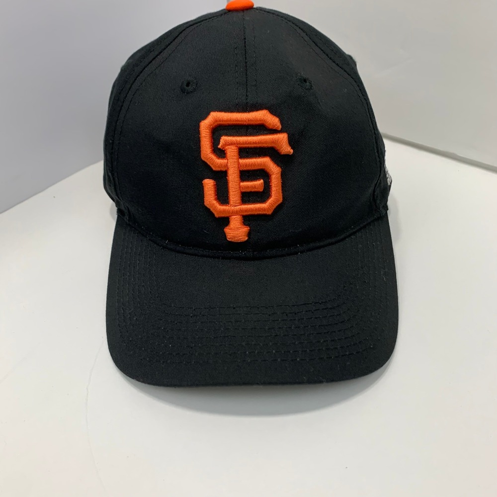 San Francisco Giants Hat Cap Strap Back Black Sports Adjustable MLB